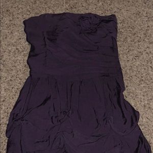 Purple formal dress